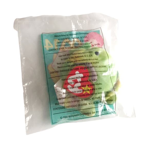 Vintage Ty Teenie Beanie Baby Coral the Fish 14 NIB New Y2K Teenys Stuffed Toy - Picture 4 of 7